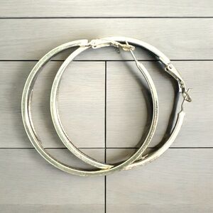 Silver Hoop Earrings